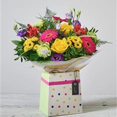 Large Vibrant Gift Box