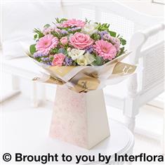 Pink Gift Box with Belgian Chocolates