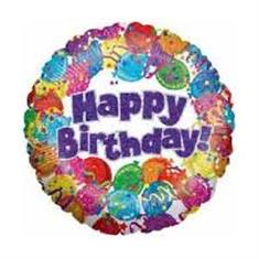 Happy Birthday Balloon Colourful