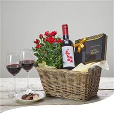 Gift Basket - SW Bloom&#39;s Red Wine