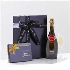 Gosset Brut Champagne &amp; Belgian Chocolates Gift Set
