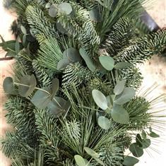 Mixed Pine and Eucalyptus Garland