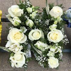 Tribute Letter All White Mixed