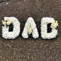 Dad Tribute White and Green 