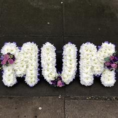 Mum Tribute Purple, Lilac and Pink  