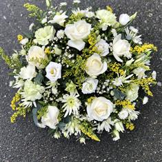 Yellow, White and Cream Posy