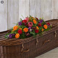 Protea Casket Spray