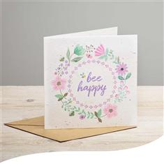 Wildflower Seeded Greetings Card 