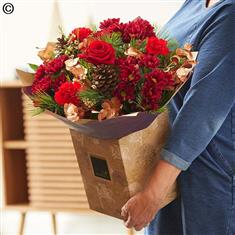 Christmas Lily Free Hand-tied