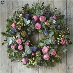 Pastel Door Wreath 