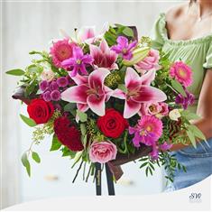 Valentine&#39;s Liliy Hand-Tied (Luxury)