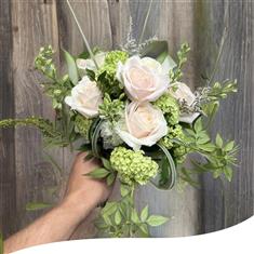 Dorchester &amp; Viburnum Bridal Bouquet