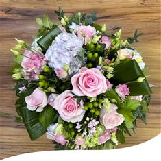 Large Pink Posy Table Arrangement 