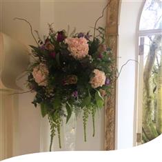 Pink and Lilac Ball Arrangement 