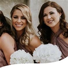 Hydrangea Bridesmaid Bouquets 