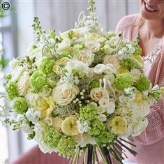 Showstopping White Flower Luxury Bouquet