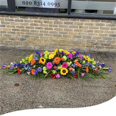 Colourful Bright Coffin Spray 