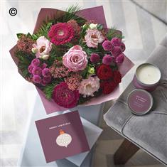 Christmas Classic Gift Box, Card and Candle