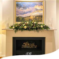Pines&#39; Charm Fireplace Arrangement