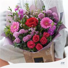 Gift Box - Valentine's Mixed Hand-Tied