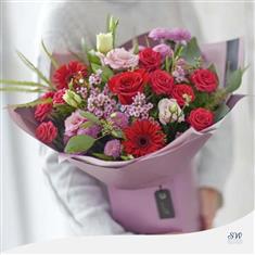 Gift Box - Valentine&#39;s Mixed Flowers (Large)