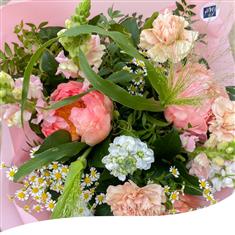 Blushing Summer Blooms Bouquet