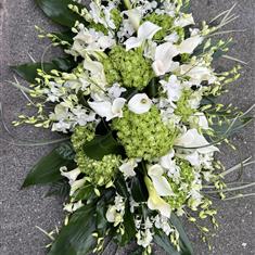 Dendrobium Orchid Coffin Spray