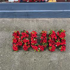 Red Rose Mum Tribute 