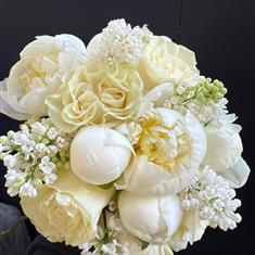 Mixed White Bridal Hand Tied