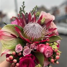 Protea Bridal Bouquet