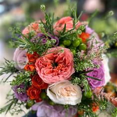 Expression Garden Rose Bridal Bouquet