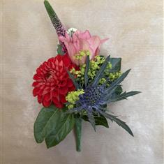 Mixed Flower Buttonhole